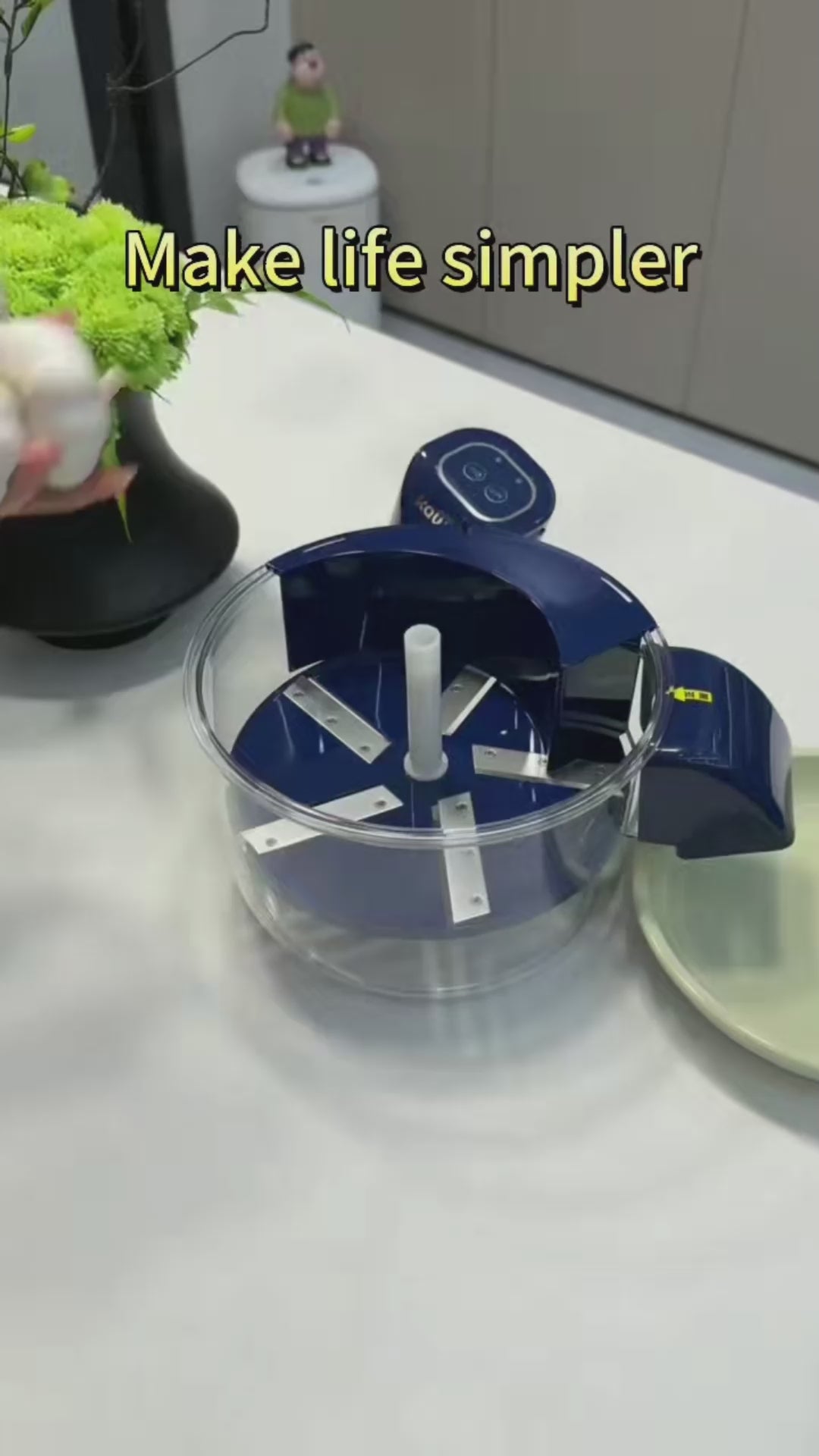 Pelador de uvas eléctrico automático, recargable, manos libres, para frutas y verduras, utensilios de cocina