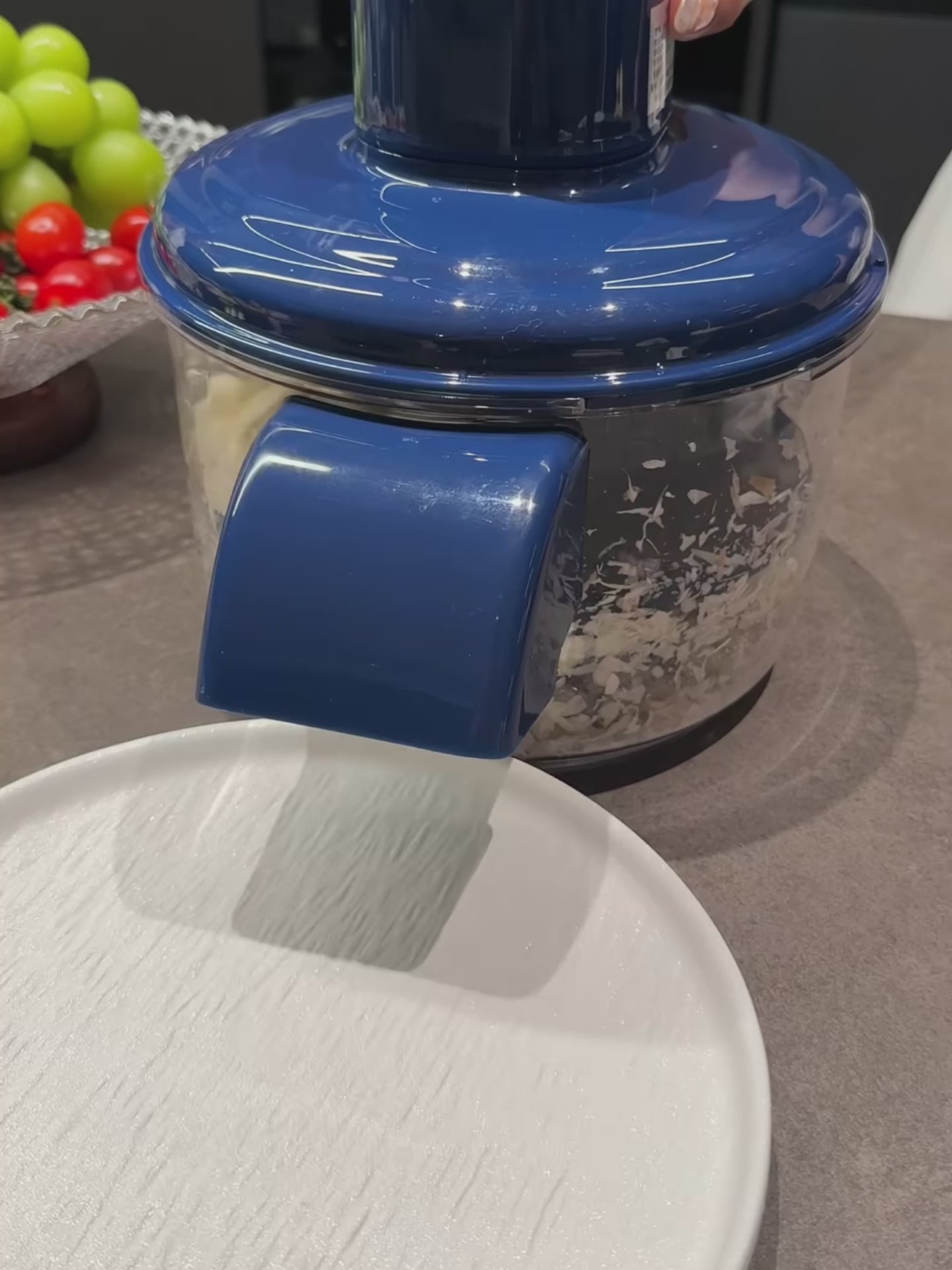 Pelador de uvas eléctrico automático, recargable, manos libres, para frutas y verduras, utensilios de cocina