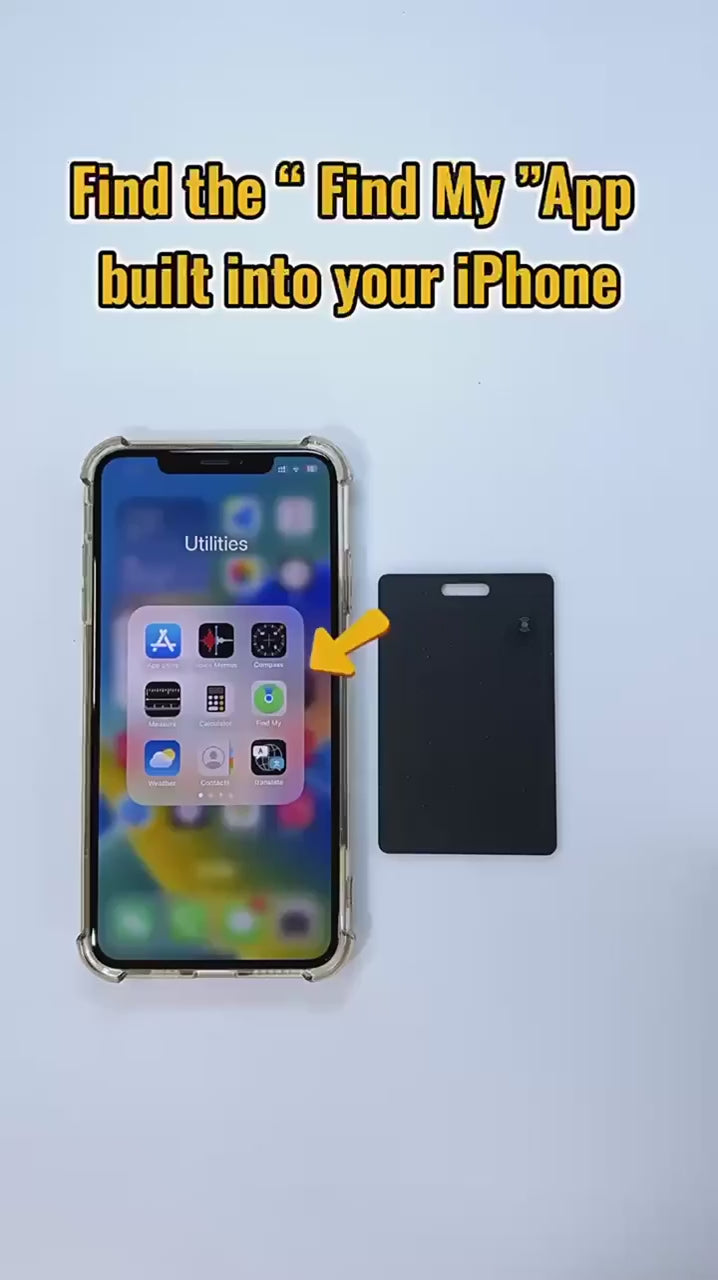 New Wireless Charging Tracking Location Wallet Tracker Card Waterproof GPS Locator Work with Apple Find My App Bluetooth Tracker