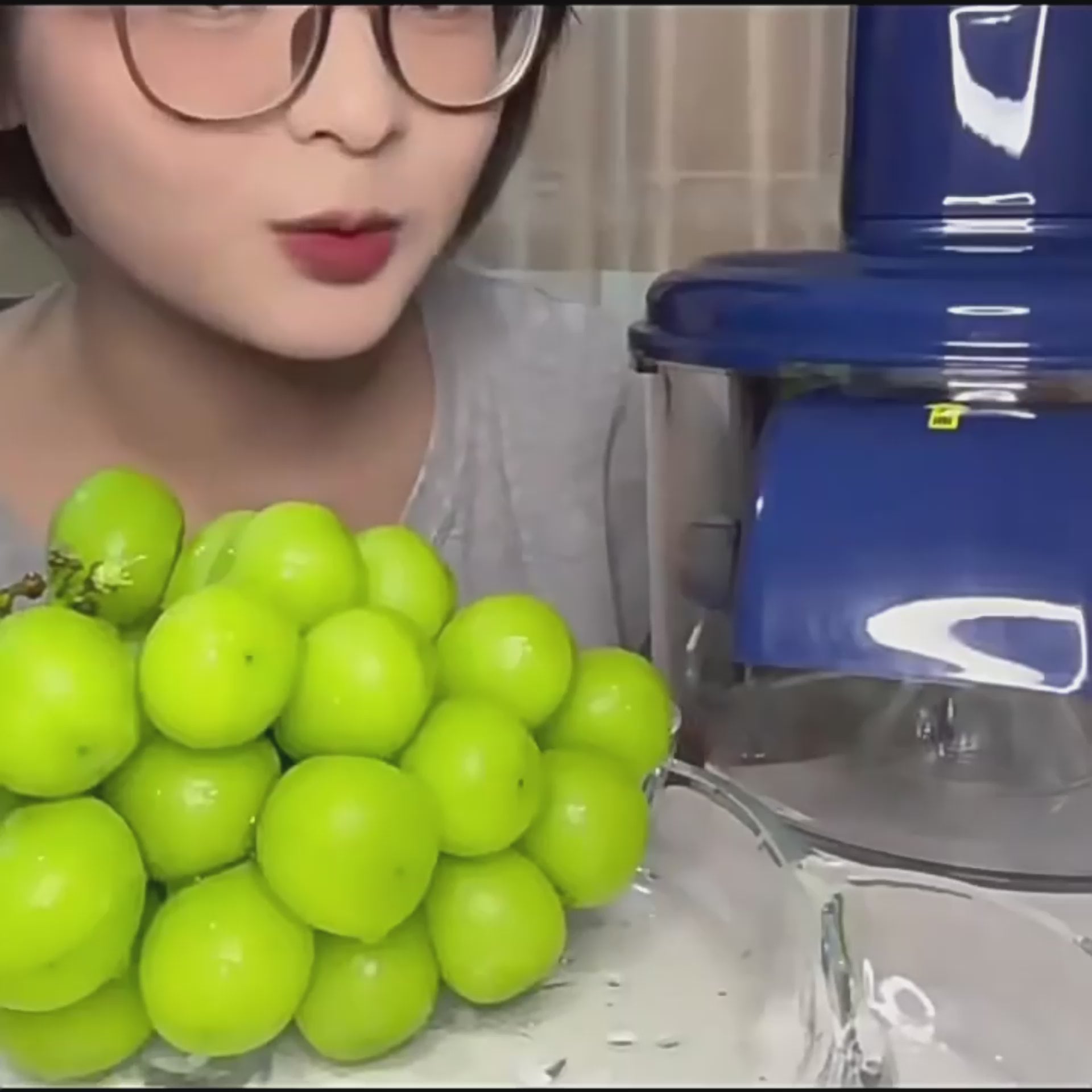 Pelador de uvas eléctrico automático, recargable, manos libres, para frutas y verduras, utensilios de cocina