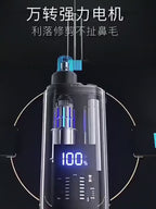 Recortadora eléctrica portátil 2 en 1 de vello de nariz y orejas 2024. Profesional, indolora y portátil.ow For Men