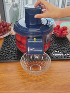 Pelador de uvas eléctrico automático, recargable, manos libres, para frutas y verduras, utensilios de cocina