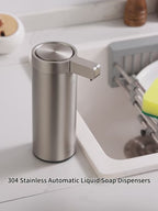 Kitchen Soap Machine Automatic Sensor Out of Hand Sanitizer Smart Electric Body Wash Soap Dispenser 304 Stainless Steel