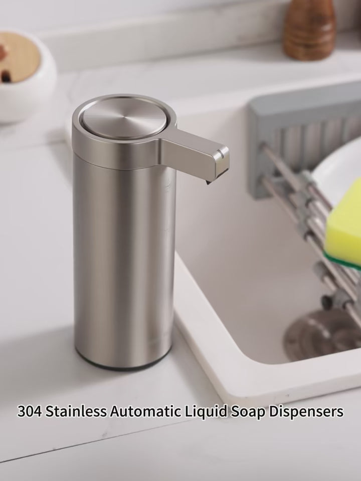 Kitchen Soap Machine Automatic Sensor Out of Hand Sanitizer Smart Electric Body Wash Soap Dispenser 304 Stainless Steel