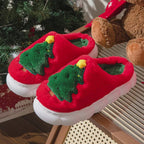 Christmas Tree Women's Home Slippers