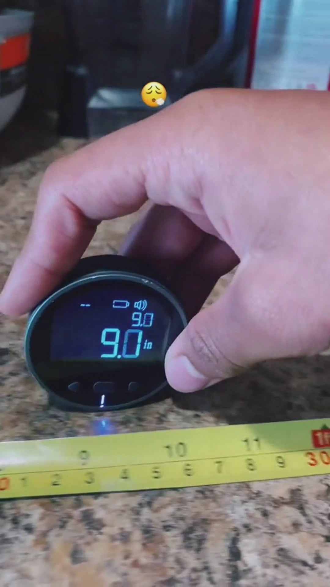 Regla eléctrica con pantalla LCD HD, medidor Digital, cinta métrica electrónica recargable multifuncional, Mini herramientas de medida