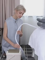 1pc Portable Shampoo Bowl, Inflatable Hair Washing Tray For Washing Hair Sitting Or Lying In Bedside, Lightweight Rinse Hair Bas