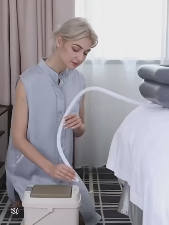 1pc Portable Shampoo Bowl, Inflatable Hair Washing Tray For Washing Hair Sitting Or Lying In Bedside, Lightweight Rinse Hair Bas