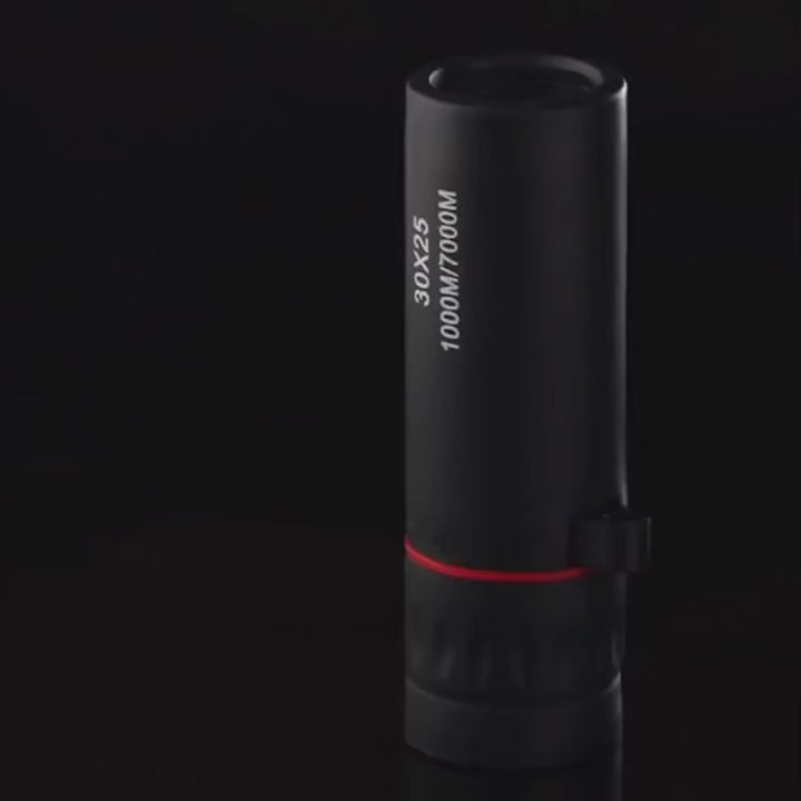 Telescopio monocular HD 2025 2000X25, compacto y portátil para viajes, senderismo, pesca, acampada, observación de estrellas, conciertos y observación de aves.