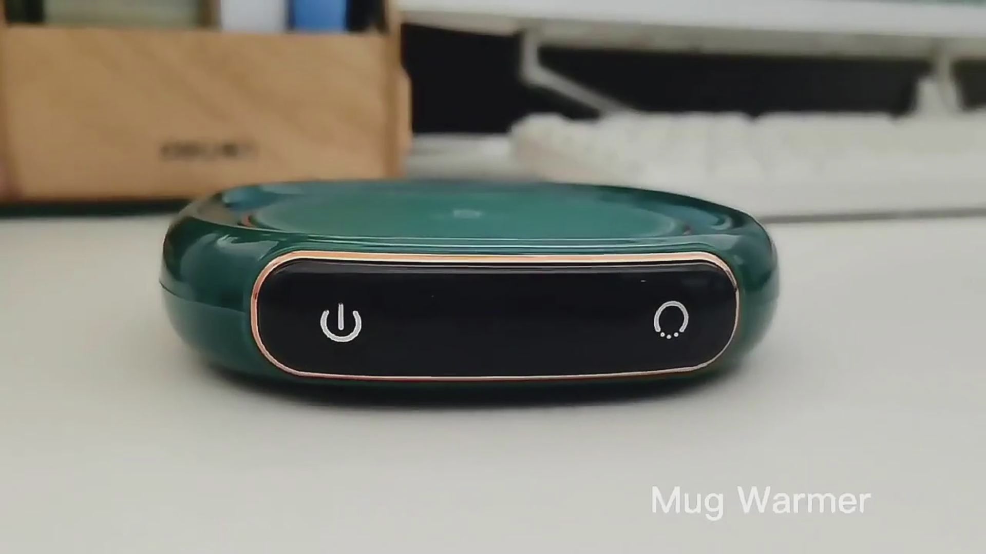 Calentador de tazas de café, posavasos inteligentes, aislamiento térmico, temperatura constante, almohadilla térmica de escritorio