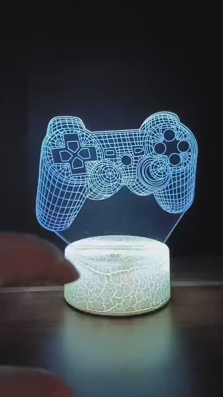 Bitcoin Coin Art Acrylic Led Night Light for Room Decorative Nightlight Touch Sensor 16 Colors Changing 3D Table Night Lamp